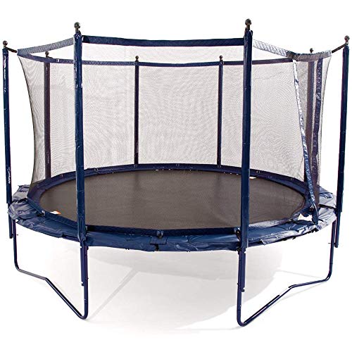 JumpSport Elite Trampoline with PowerBounce and Basketball Proflex Options